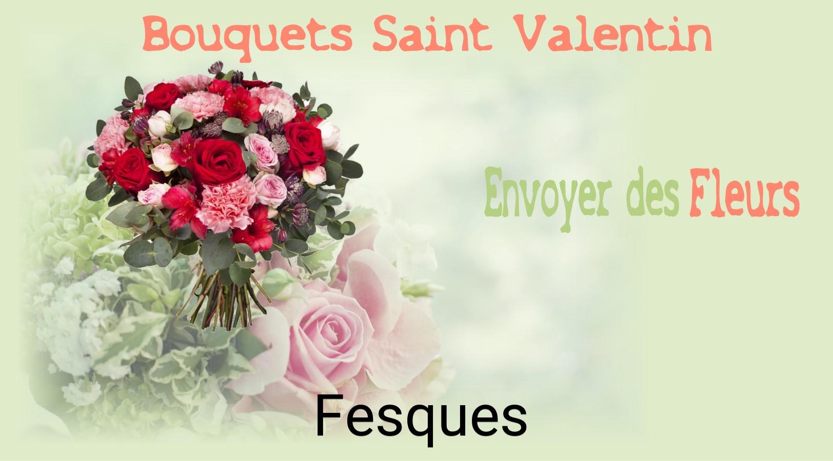 Roses de Saint-Valentin livrées à Fesques